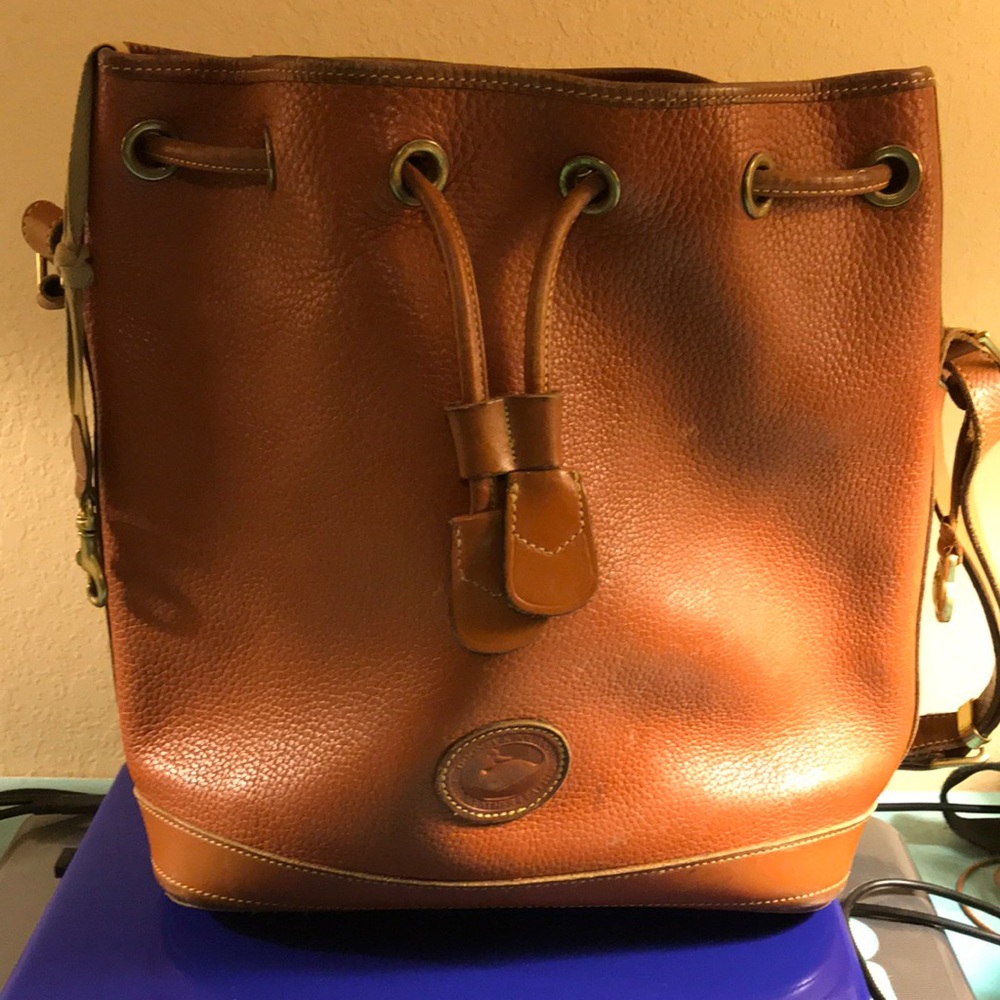Dooney and Bourke vintage bucket bag
